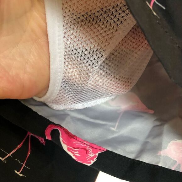 UNBRANDED -🎉HP x 3🎉 NWOT - M Sz Med Flamingo Board Shorts/Swim Trunks/Mesh Liner - Picture 8 of 14